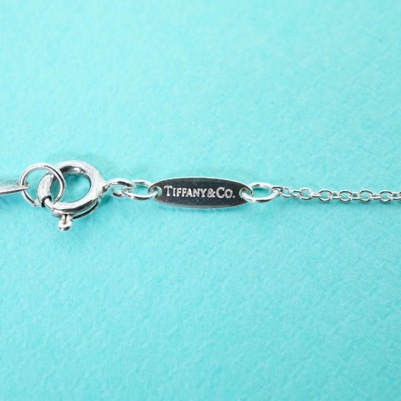 16mm (0.63in) Tiffany & Co Open Heart Necklace Size S 25-311