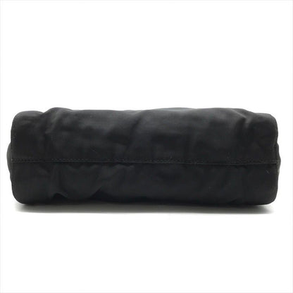 Prada Nylon Tessuto Chain Shoulder Bag Black