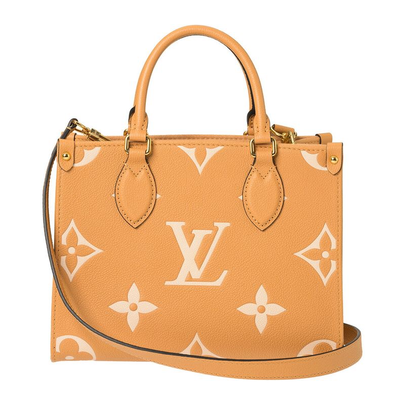 Louis Vuitton Tote Bag On The Go PM Beige
