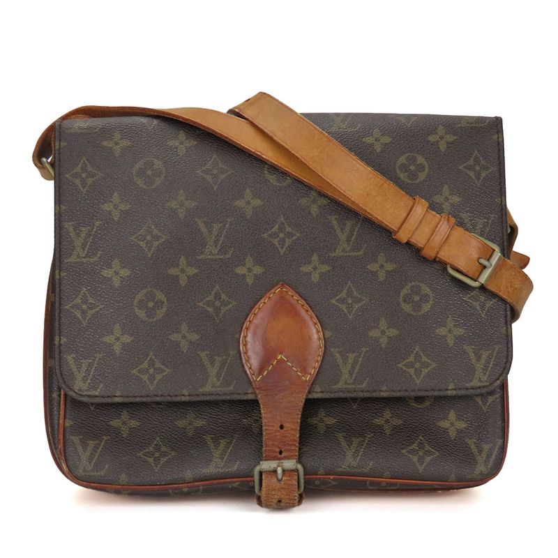 Louis Vuitton Shoulder Bag Cartesiere M51252 Monogram Brown Shoulder Crossbody