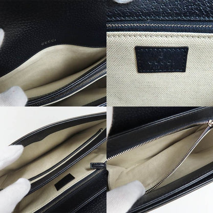 Gucci Horsebit 1955 Medium 602204 Shoulder Bag Navy - GG Supreme