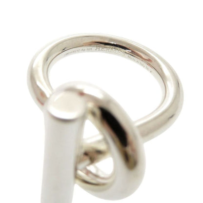 Hermes Echappe Size 56 (#15 Approx) Silver 925 Ring 1881 Hermes