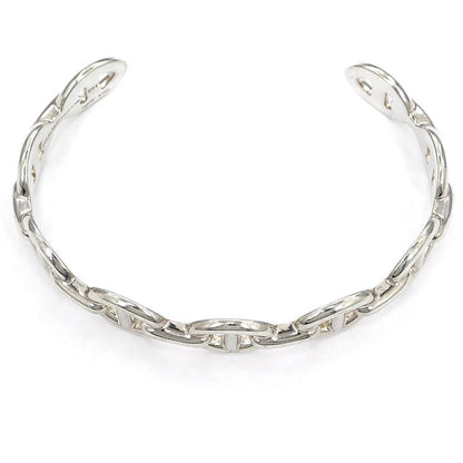 Hermes Bracelet Chaine D'ancre Anchene Bangle SH Ag925 SV Silver -