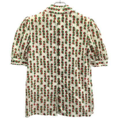 Yves Saint Laurent Flower Print Set Up Suit White 36