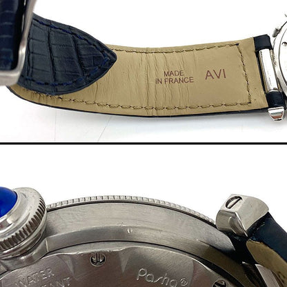 Cartier W3104055 Pasha Grid Silver Dial Men's