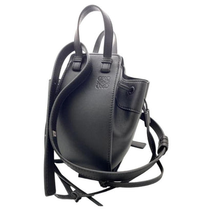 Loewe Hammock Small Black Shoulder Bag Pre-Ownedexcellent Condition