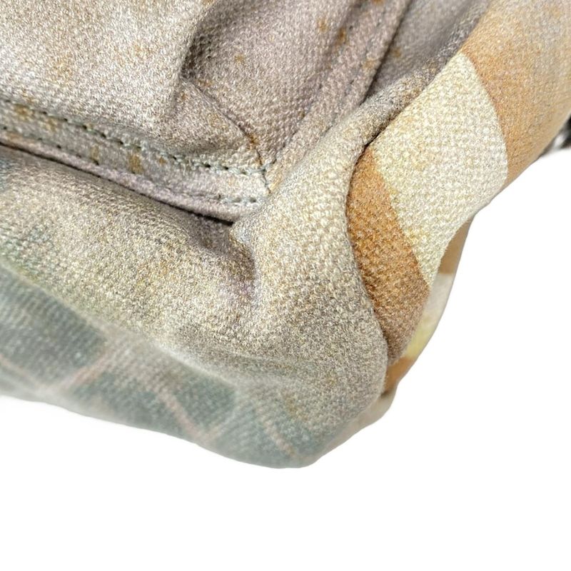 Chanel Backpack Sac Graffiti Canvas Backpack A92352 Grey X Beige X Multi