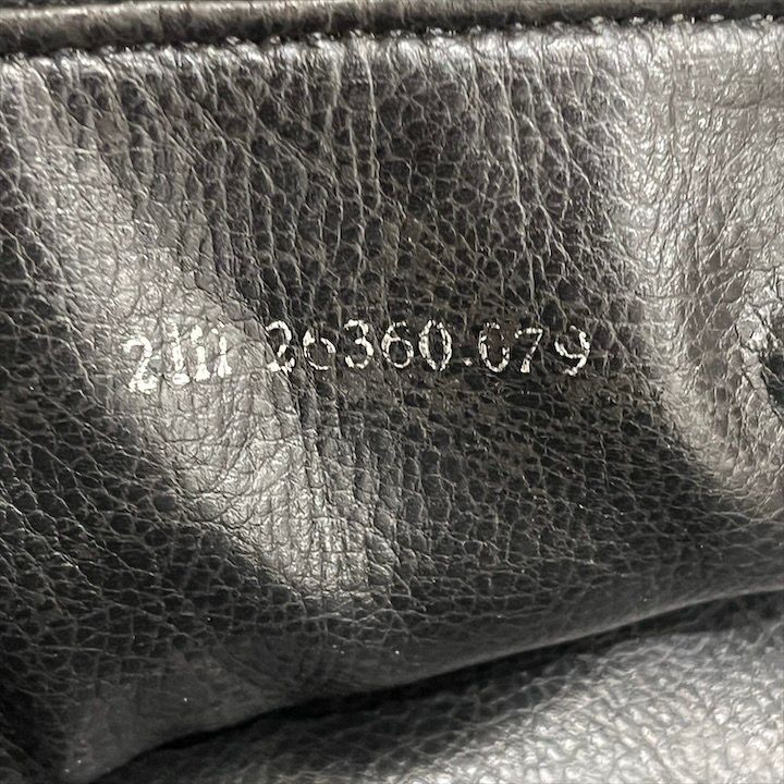 Fendi Zucca All Over Pattern Pouch Vanity Hand Purse