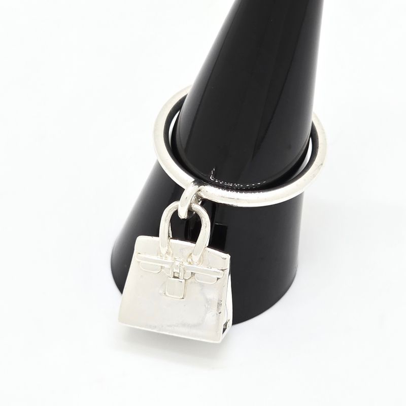 Hermes Kelly Amulet Ring 55 Approx Size 145 Star Ring Silver Sv925 80g 974fi