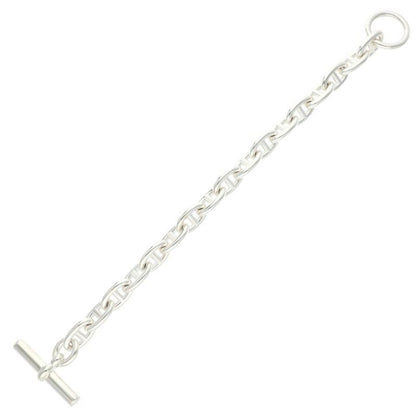 Hermes Chaine D'ancre MM Chaine D'ancre MM Silver Bracelet Men's 17link