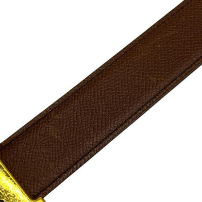 Hermes Constance Belt Accessories Small Leather Brown Green [size 70] Marked □A