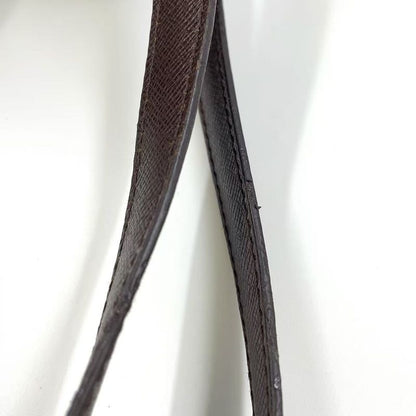 Louis Vuitton Marais Damier Ebene Damier Ebene Leather × PVC Brown Tote Bag