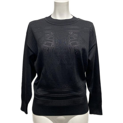 Hermes Long Sleeve Cut And Sewn Size 34 S Women - 3e2618d9 Black Crew Neck /