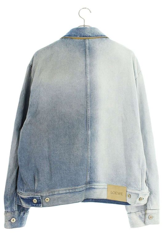 Loewe 25SS H526y50w31 Gradient Denim Jacket Men's 50