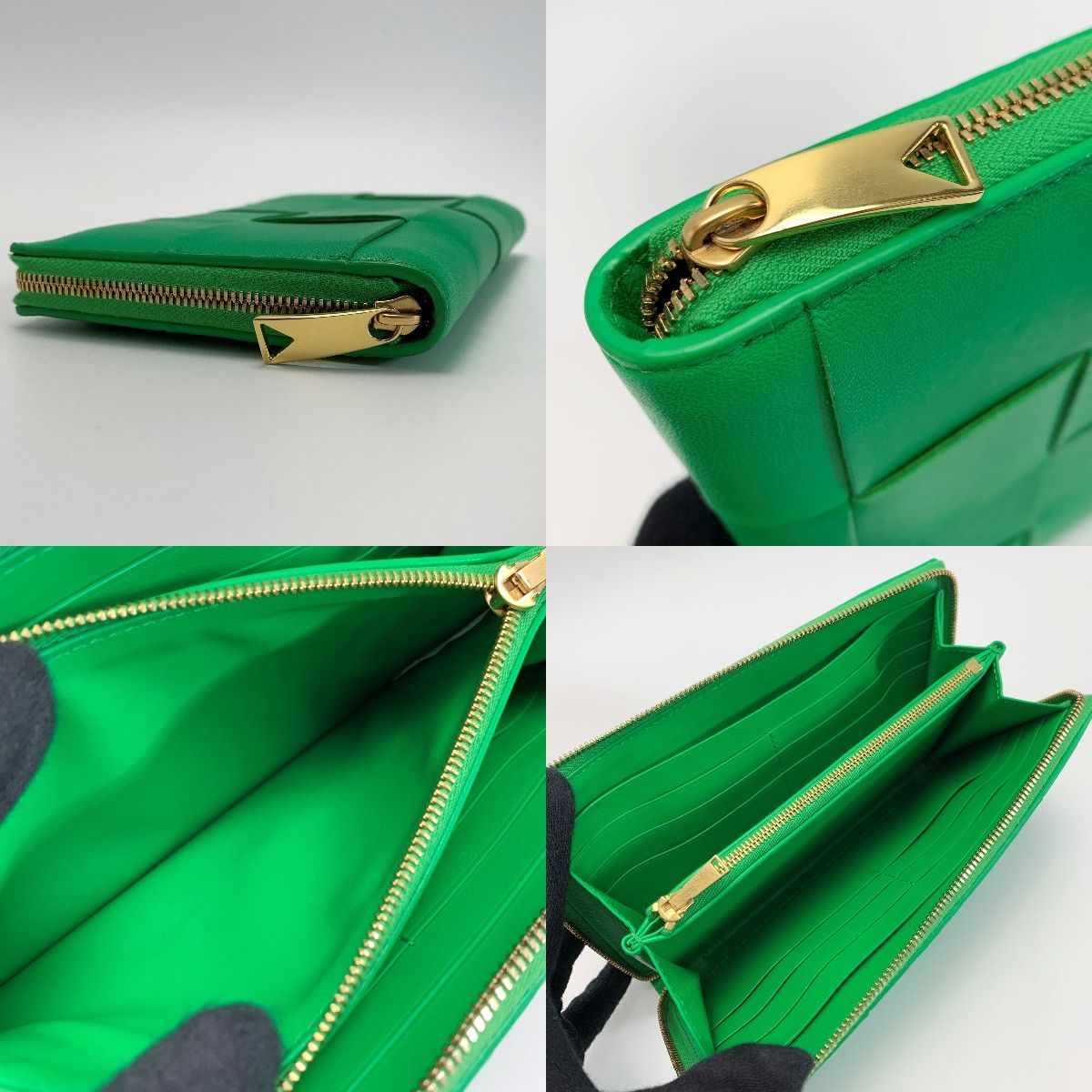 Bottega Veneta Maxi Intrecciato Lamb Leather Paraquito Round