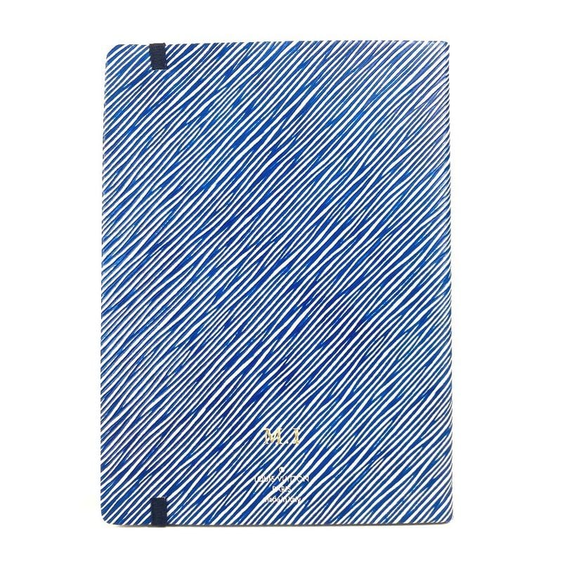 Louis Vuitton Notebook Cahiers Gustave MM Epi Leather Blue