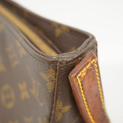 Louis Vuitton Shoulder Bag Monogram Looping GM M51145 Brown Ladies