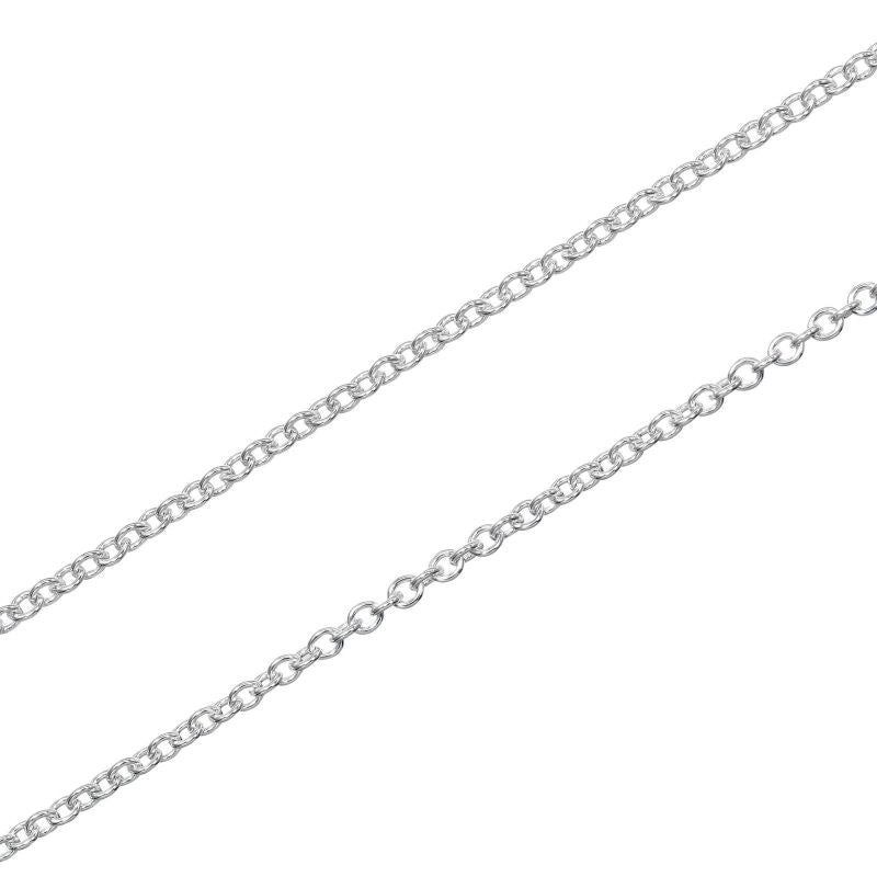 Tiffany & Co Colored By-the-yard Blue 925 Silver X Colored Stones Ladies 1.65g