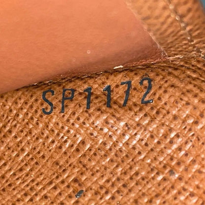 Louis Vuitton Monogram Portefeuille Florin Fold Wallet Pass Case M60026 Brown