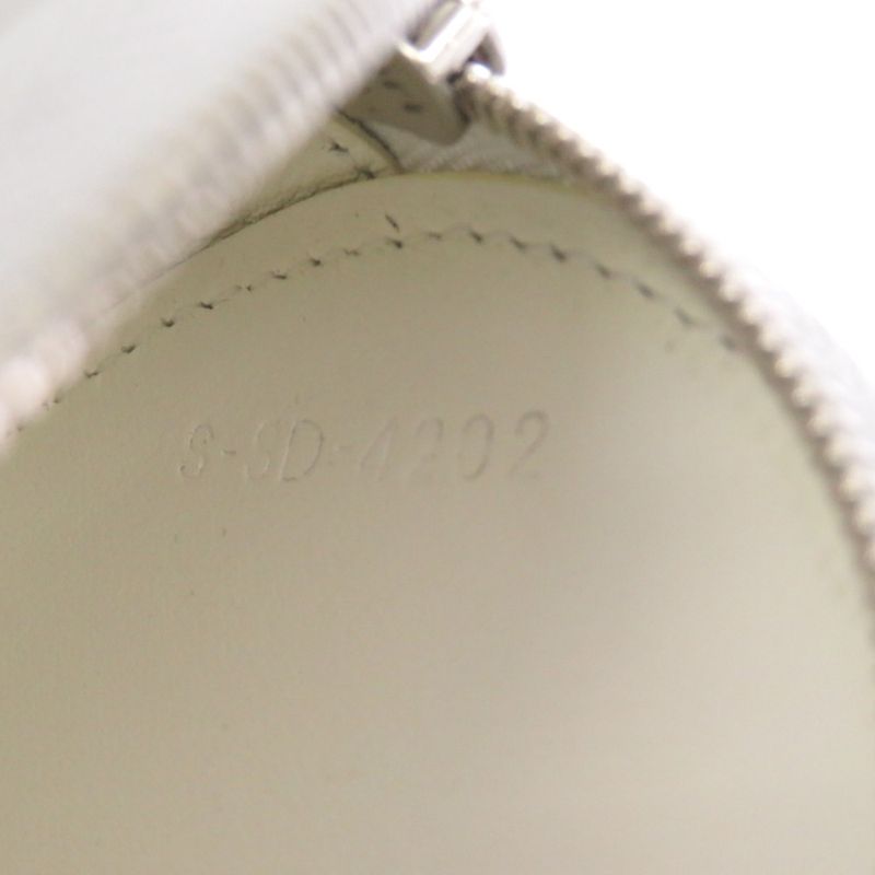 Celine Triomphe Leather Silver Coin Case 0117 Celine