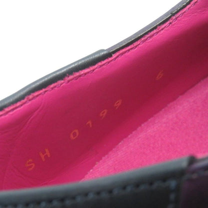 Louis Vuitton Congrès Line Plain Toe Derby Shoes Leather Shoes Purple Gradient