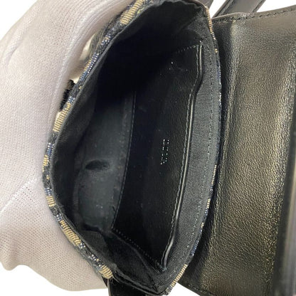 Dior Oblique Dior Lock Shoulder Bag Black Women