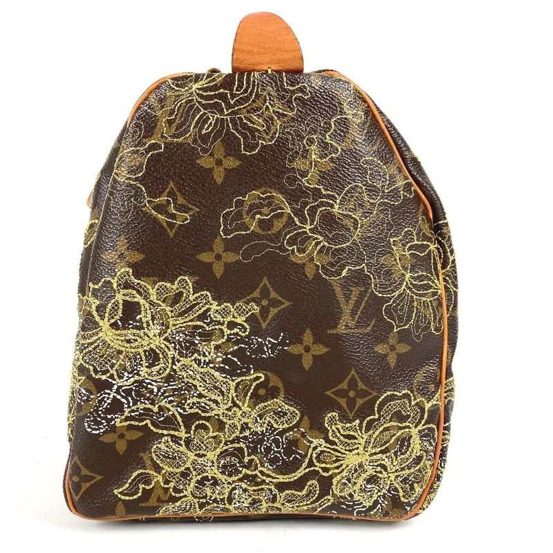 Louis Vuitton Handbag Speedy 30 M95397 Monogram Canvas All Gold