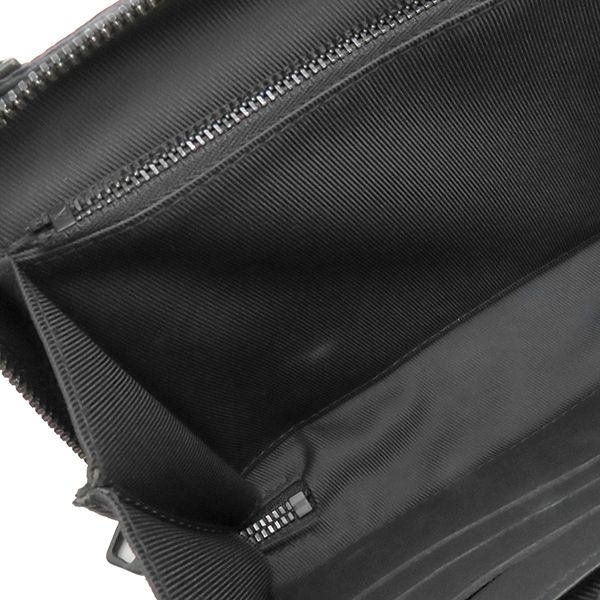 Louis Vuitton Shoulder Bag Soft Trunk Wallet Taurillon Leather Black Hardware