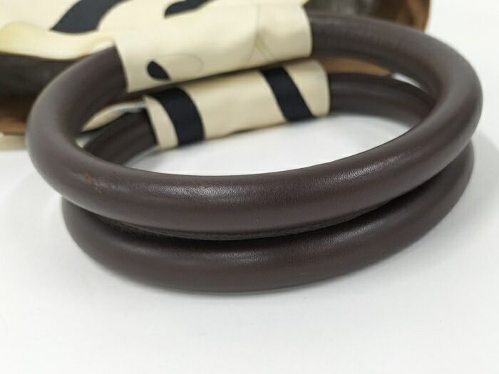 Bvlgari Handbag Canvas Cream