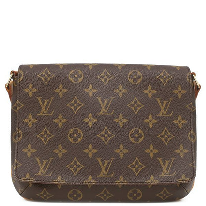 Louis Vuitton Shoulder Bag Musette Tango Monogram Canvas Monogram Gold Hardware