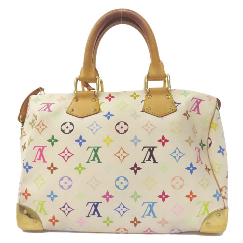 Louis Vuitton M92643 Speedy 30 Boston Bag Multicolor Canvas Women