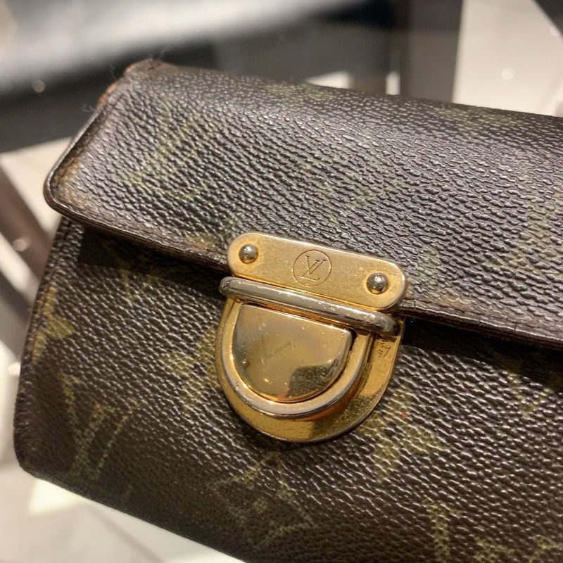 ◎ Genuine Louis Vuitton Koala Wallet Compact Th0055