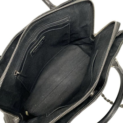 Chanel Shoulder Bag In The Mix Black 2way/chain Shoulder/vintage Silver Hardware