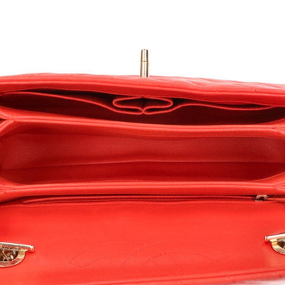 Chanel Trendy CC Top Handle Chevron Lambskin Chain Shoulder Bag Women