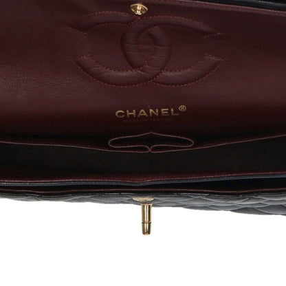 Chanel Matelasse 25 W Flap Lamb Skin Chain Shoulder Bag Women 25
