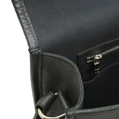 Louis Vuitton Taiga Alexei Shoulder Bag Crossbody Ardoise Black Silver Hardware