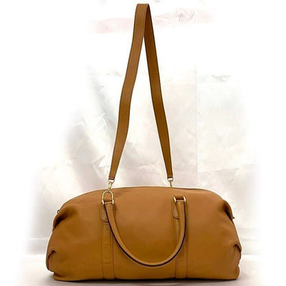 Gucci 2-Way Boston Bag Camel Brown
