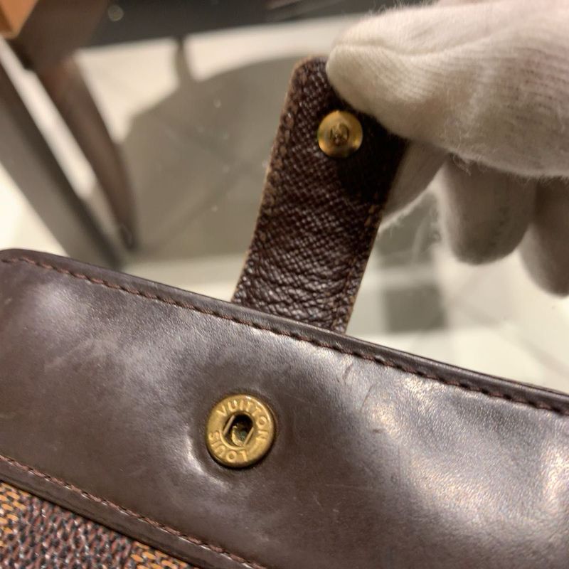 Authentic Louis Vuitton Damier Compact Folding Wallet