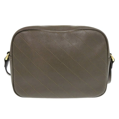 Gucci Blondi 742360 Leather Brown Shoulder Bag 0312 Gucci
