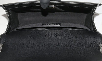 Chanel Shoulder Bag Handbag Boy Chanel Chain Shoulder Bag Caviar Skin Black