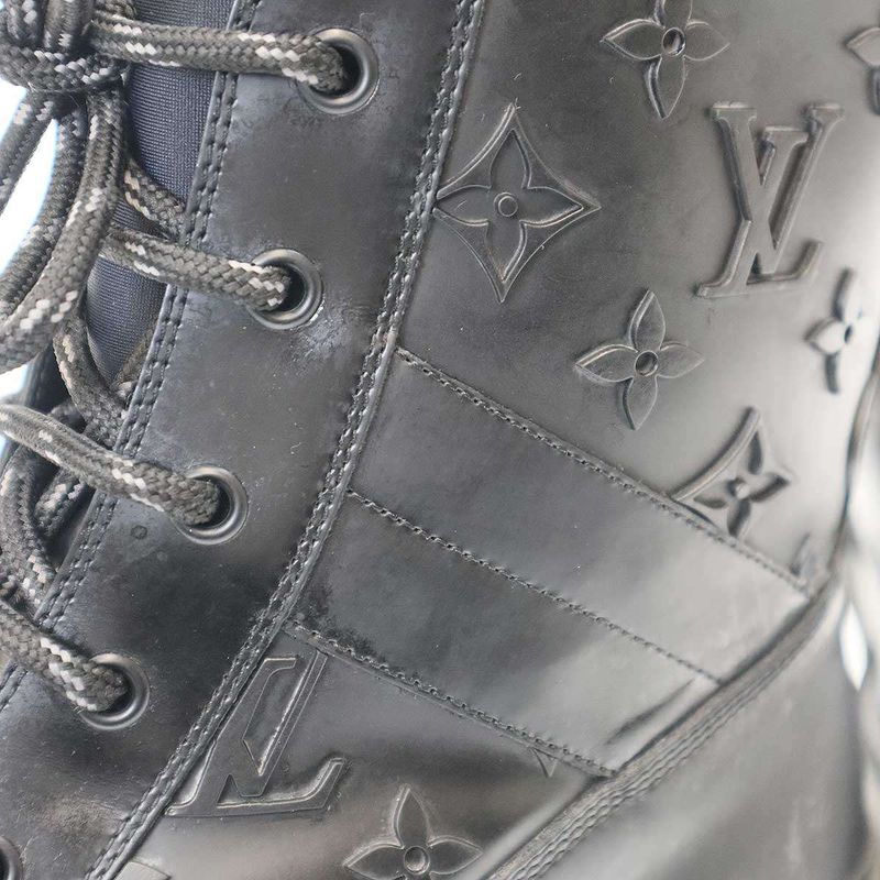Louis Vuitton Landscape Line Monogram Boots Black 7
