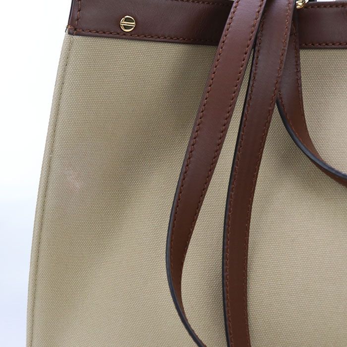 Fendi Ecks Tote Peekaboo Fe88316 Tote Bag Jacquard Ecks Tote Women's