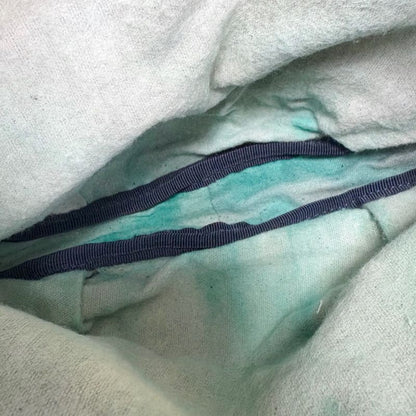 Loewe Mini Shoulder Bag Nappa Leather Green Anagram Logo Pochette Drawstring