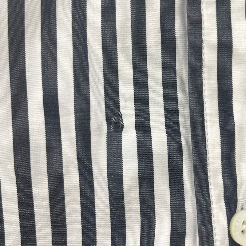 Balenciaga 24ss Swing Striped Cotton Shirt Swing Striped Cotton Shirt 725390