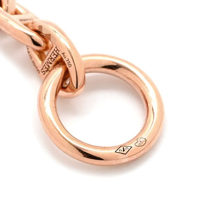 Hermes Bracelet Chaine D'ancre TPM 18k Pink Gold Pink Gold 24 Frames [case
