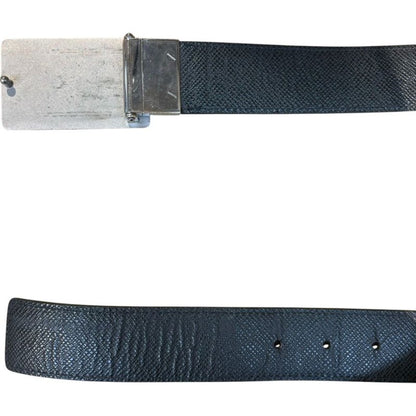 Louis Vuitton ⑤ M9632 Ca2121 Santure Ambantour Belt Men's Gray 90 32