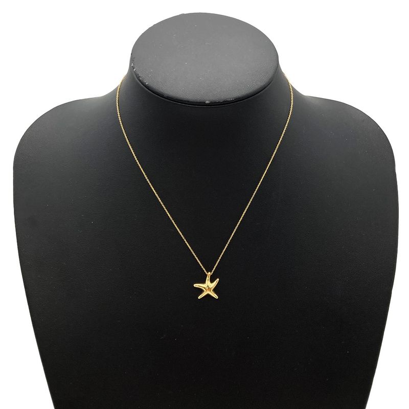 Tiffany & Co Tiffany & Co Starfish Necklace 18K Yellow Gold 38g Yellow Gold