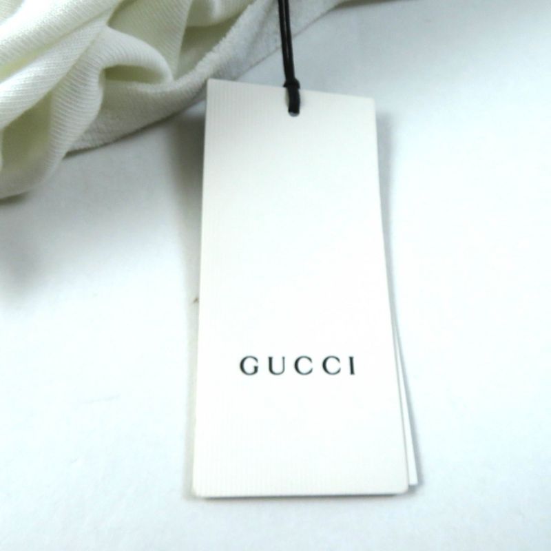 Gucci '20 599122 Web Stripe Interlocking G Pile Cotton Short Sleeve Polo Shirt