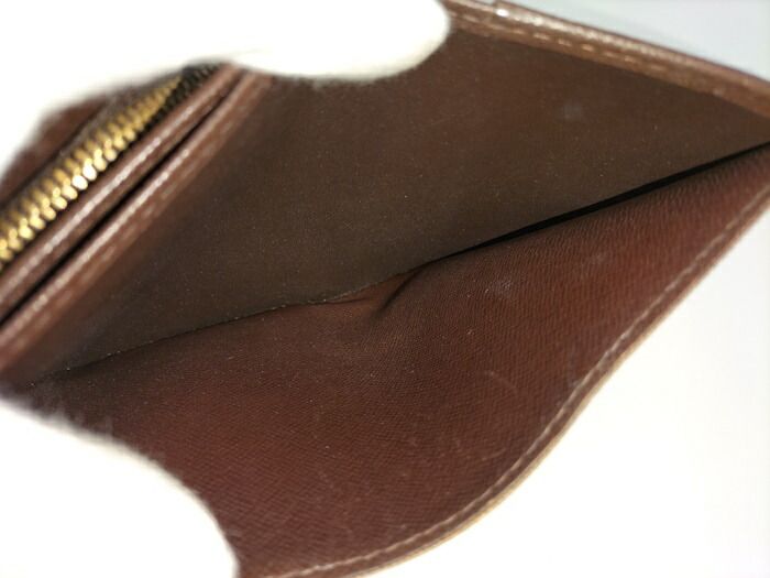 Louis Vuitton Porte Feuille Tresor Fold Wallet With L-shaped Zipper Damier