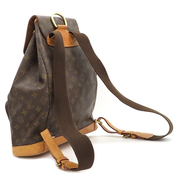 Louis Vuitton Backpack Daypack Montsouris gm Monogram Canvas Monogram Gold